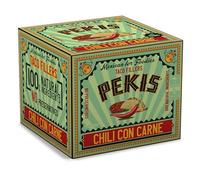 Pekis Chili Con Carne Ready Meal 180g | 30% Beef with Black Beans & Tomato | High Protein | Ready in 60 Seconds | No Preservatives | Serves 4 Taco Shells | Ideal for Tacos & Wraps