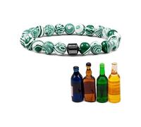 PEKJDS Glame Anti-Alcohol Bracelet - Reduce the Urge to Drink, Adjustable Glame Anti Alcohol Magnetic Bracelet, Anti Alcohol Magnetics Bracelets, Magnetic Sobriety Bracelets for Men & Women (L)