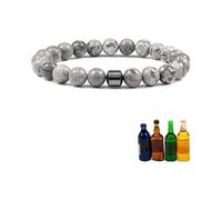 PEKJDS Glame Anti-Alcohol Bracelet - Reduce the Urge to Drink, Adjustable Glame Anti Alcohol Magnetic Bracelet, Anti Alcohol Magnetics Bracelets, Magnetic Sobriety Bracelets for Men & Women (K)