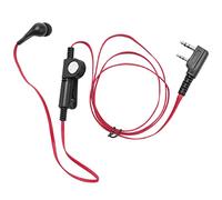 PEKKA 2 Pin Noodle Earphones Headphones K Plug Earphones Headset for Uv5R -888S Uv5R Radio Red Wire