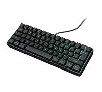 PEKKA Gaming Keyboard, 61 Keys Multi Color RGB Illuminated LED Backlit Wired Gaming Keyboard, Waterproof Mini Keyboard