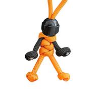 PEKLOKIW Keychain Motorbike Accessories for Men,Motorbike Keyring,Motorcyclist Minifigure Hanging Chain Umbrella Rope Weaving Keychain Personality Motorcycle Key Accessories (D)