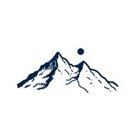 PEKNUX 5 PCS Green Temporary Tattoo - Mountain, River, Boys Design - Waterproof, Semi-Permanent, Youth, Teen