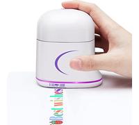 PEKOKO Handheld Printer Portable Mini Inkjet Printer Color Barcode Printer 1200dpi Wireless