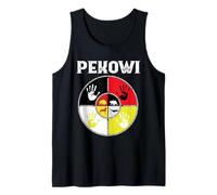 Pekowi Shawnee Nation Indigenous Medicine Wheel Tank Top