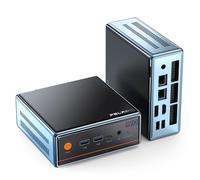 PELADN WO4 Gaming Mini PC - AMD Ryzen 5 5500U Mini Computers with 16GB DDR4 512GB SSD, Mini Desktop Computer with Dual RJ45 LAN, WiFi6, BT5.2