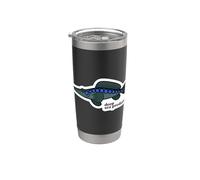 Pelagic Abyss Predator Fish Aquatic Oceanic Life Stainless Steel Insulated Tumbler
