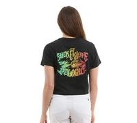 Pelagic Premium Crop Chasin Short Sleeve T-shirt Black L Woman