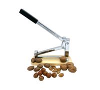 pelamatic Manual Multi-Nut Cracker - Steel Design for Almonds, Walnuts, Hazelnuts | Adjustable, Portable, Compact | Ergonomic Non-Slip Grip, Iron Material