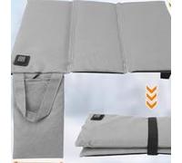 Peldris USB Heated Seat Cushion with 3 Temperature Levels, Heated Cushion, 44x40cm Foldable Heated Seat Pad, Portable Heated Chair Pad for Office Chair, Camping, Outdoors (Power Bank Not Included)