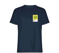 Pele 10 Football Shirt Frame Men's T-Shirt - Navy / 3XL