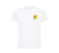 Pele Brazil Icon Frame Kids T-Shirt - White / S Men