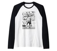 Pele Brazil V Czechoslovakia 1970 World Cup Football Raglan Baseball Tee