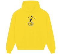 Pele Icon Men's Yellow Hoodie - Yellow / 2XL