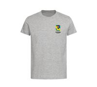 Pele World Cup Sticker Kids T-Shirt - Gray / S Men