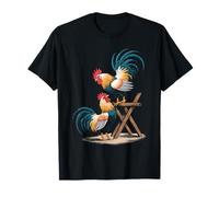Peleas De Gallos Cockfighter Game Fowl Cockfighting Rooster T-Shirt