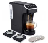 Pelecom Coffee Machine - Compatible with Senseo Pods - Fast Brewing Single-Serve Coffee Maker with Rich Flavor Extraction, Crema Layer, Space-Saving Sl esign, Barista-Quality Taste