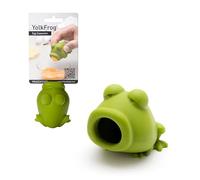 Peleg Design Egg Separator for Raw Eggs - Silicone Egg Yolk and White Separator, Funny Frog Design - Cute Kitchen Tool Gadget for Cooking/Baking