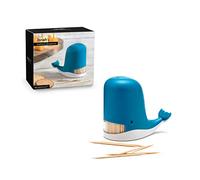 PELEG DESIGN Jonah Toothpick Holder - Cute Whale Toothpick Dispenser - Fun and Decorative Plastic Toothpick Holder for Easy Access During Meals or Gatherings