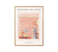 Peléton Intérieur Aux Tentures Roses I 70x100 Poster