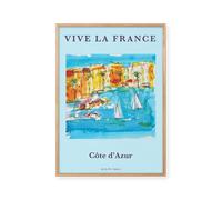 Peléton Vive La France 50x70 Poster