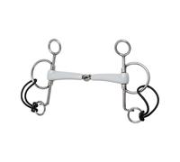 Pelham bit for horse with short single joint Beris