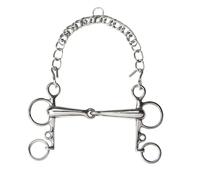 Pelham for broken horse short branches Feeling