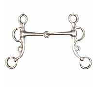Pelham for broken horse with short branches Natowa