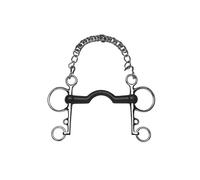 Pelham for horse Feeling Caoutchouc droit