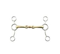 Pelham for horse in brass with mouthpiece Premier Equine