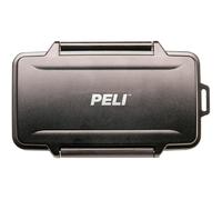 Peli 0965 Memory Card Case for CFexpress and/or XQD Cards, Watertight and Dustproof, 0,1L Capacity, Shock Absorbing Insert Liner, Colour: Black
