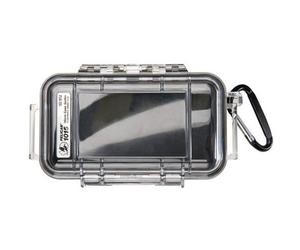 Peli™ 1015 Microcase Clear with Black Liner