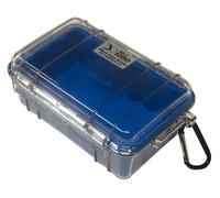 Peli 1050 Micro Case - Clear with Blue Liner
