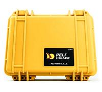 PELI 1120 Indestructible Compact Case, Watertight IP67, 5L Capacity, Made in US, No Foam, Yellow