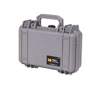 PELI 1170 Professional Camera Case, IP67 Watertight and Dustproof, 7L Capacity, Made in US, With Customisable Foam Insert, Silver