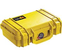 PELI 1170 Protective Waterproof Case for DSLR Cameras, IP67 Rated, 7L Capacity, Made in US, With Customisable Foam Insert, Yellow
