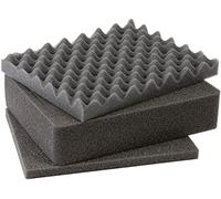 PELI 1201 Replacement Foam Set, Original PELI Protector Case accessory, Compatible with: PELI 1200, Colour: Black