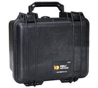 Peli 1300 BK flight case without foam, 251 x 178 x 155 mm