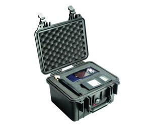 Peli 1300 BKF flight case, black with foam 251 x 178 x 155 mm