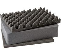 Peli 1451 Replacement Foam Set, Original Protector Case Accessory, Compatible 1450, Colour: Black