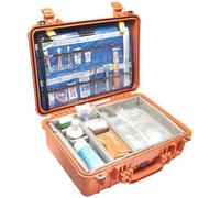 Peli™ 1500 Case with Dividers - Orange