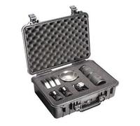 Peli 1500 BKF black case with foam 16.7 x 11.2 x 6.1 inches