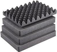 Peli 1507AirFS Replacement Foam Set, Original Air Case Accessory, Compatible Air 1507, Colour: Black