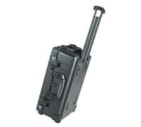 Peli 1510 Airline Carry On Case with Wheels - Waterproof - Empty - BLACK
