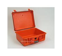 Peli 1550 Protector Case - Waterproof - Empty - ORANGE - NEW - UK SELLER
