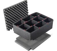 Peli 1557AirFS Replacement Foam Set, Original Air Case Accessory, Compatible Air 1557, Colour: Black