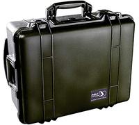 PELI 1560 Watertight Protector Case with Laptop Sleeve and Pouches, IP67 Rated, 75L Capacity, Made in Germany, Black