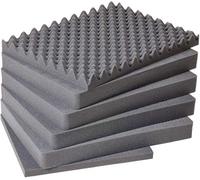 Peli 1621 Replacement Foam Set, Original Protector Case accessory, Compatible 1620, Colour: Black