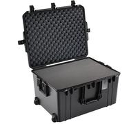 Peli 1637 Air Lightweight Protective Trolley for Camera and Drone Equipment, Watertight and Dustproof, 89L Capacity, with Customisable Foam Insert, Colour: Black