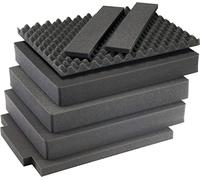 Peli 1637AirFS Replacement Foam Set, Original Air Case Accessory, Compatible Air 1637, Colour: Black